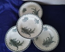 4 ASSIETTES CREUSES EN