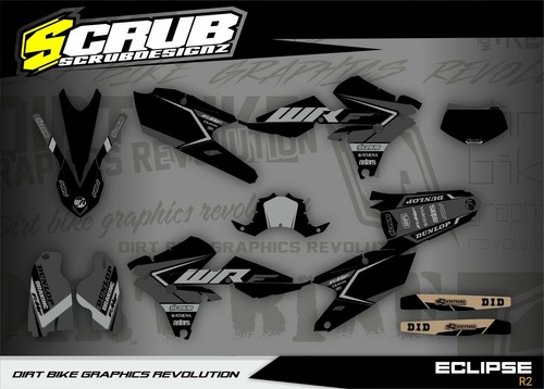 Kit graphique yamaha wr450f - kit,