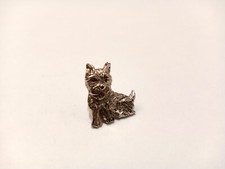Pin's Broche Chien Yorkshire en métal