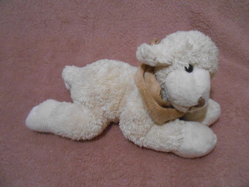 Peluche doudou ours - marron, à