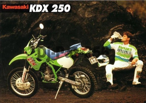 Brochure moto kawasaki - moto, kdx