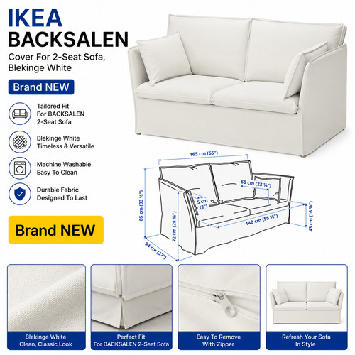 Housse ikea backsalen - housse,