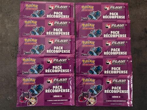 Jcc pokémon lot packs - lot, 10