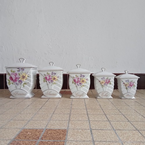 Série pots à épices - de,