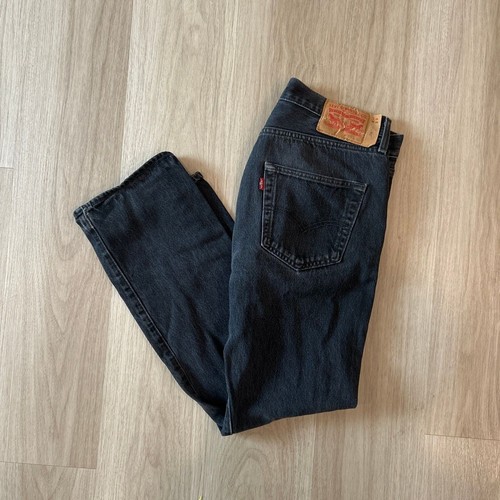 Levi 501 black denim - levi's, jeans