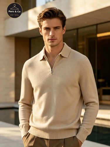 Pull homme brunalemi col - brunalemi, polo