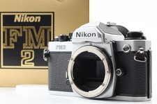 [Near MINT+++ in Box] Nikon New FM2 FM2N Silver 35mm SLR Film Camera From JAPAN