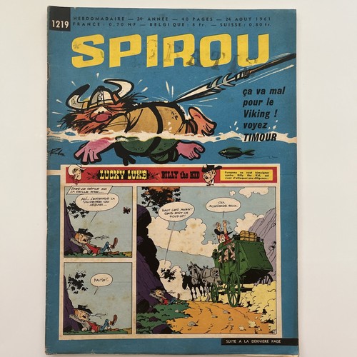 Spirou hebdomadaire 1219 - spirou, n°