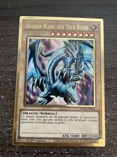 YU-GI-OH! CARD WHITE DRAGON WITH BLUE EYES 1ST MGED-FR001 NEW/MINT