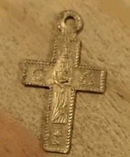 Médaille Religieuse Ancienne Crucifix Jésus Christ 