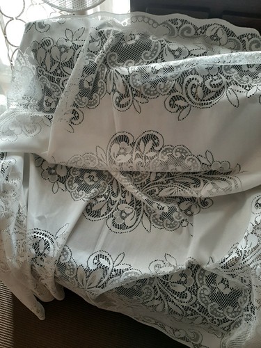 Nappe dentelle blanche - dentelle,
