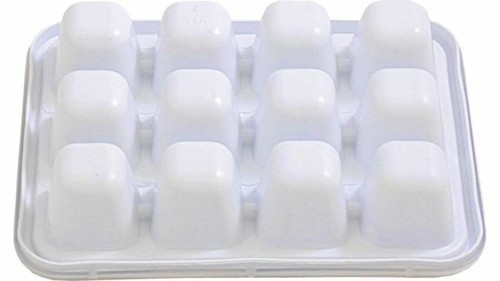 Bac glaçons cubes blanc - à,