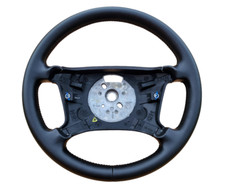 BMW 3 SERIES 5 SERIES E46 E39 STEERING WHEEL GENUINE BLACK NEW LEATHER