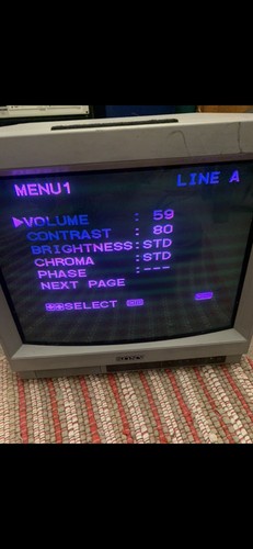 Sony trinitron pvm - sony,