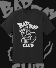 Bad Boy Club Retro Main Logo Retro Video Game T Shirt  Fast Ship!