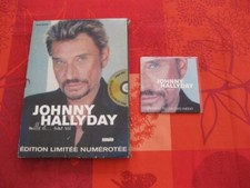 JOHNNY HALLYDAY BOOK + DVD THOUSAND AND ONE LIVES LIMITED EDITION NUMBERED