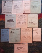 Lot de 12 publicités -