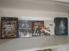 PS3 - 5 Jeux de Collection - GTA 5, DEADSPACE 2, BATMAN, ASSASSINS CREED 4,..