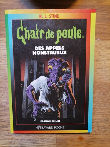 Livre chair poule des - livre,
