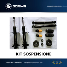 Fiat Panda 169 Seulement Modèle 4X4 Set 4 Amortisseurs + Supports Amm + Tampons