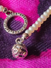 Collier sautoir en perles de