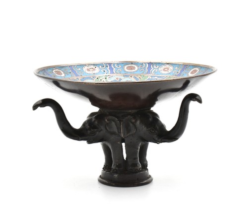 Coupelle pied elephants - /,