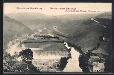 Old postcard Nessonvaux-Gomelevay, Piedboeuf establishment 1908 