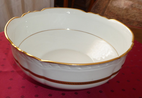 Saladier porcelaine blanche - porcelaine,