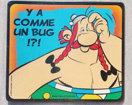 Asterix gaulois tapis de - asterix,