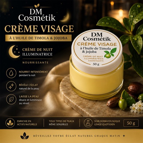 Crème visage nuit - crème,