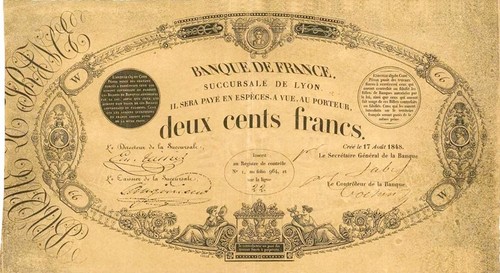 200 francs type - 200,