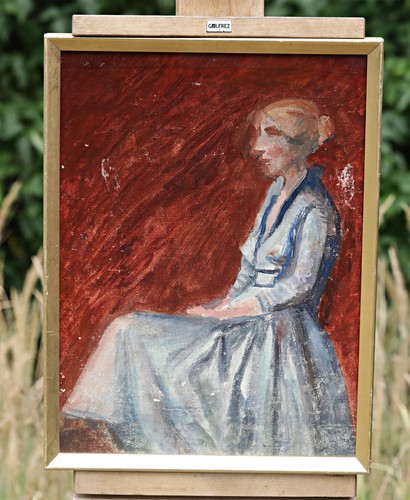 Huile sur toile - sur, bois