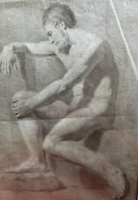 men's academy drawing old academic nude male