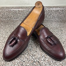 Alden 663 Burgundy Calfskin Tassel Moccasin Loafer Made In USA Men’s Size 9A/C