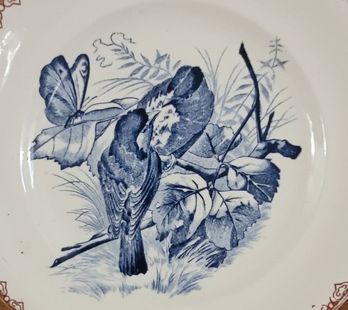 Assiette ancienne xixième - assiette,