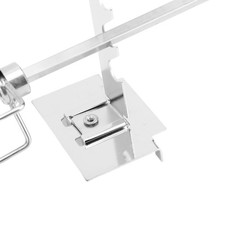 Rotisserie Grill Kit Waterproof Switch Stable Rotating Motor Strong Load Bearing