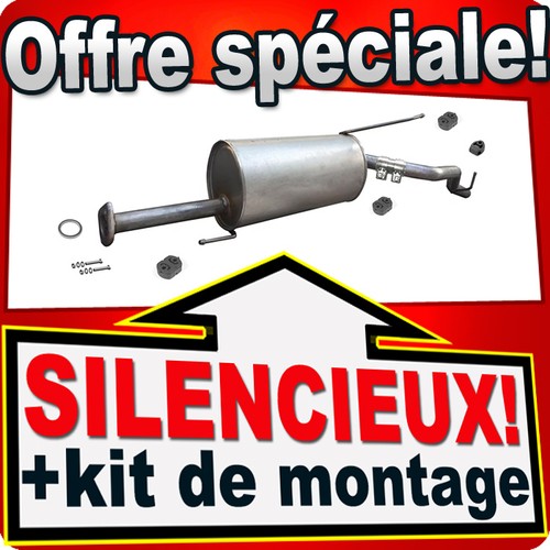 Silencieux arriere pour - arriere,