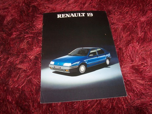 Prospectus brochure renault - prospectus,
