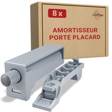 amortisseur porte placard gris