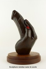 Sculpture art nu masculin