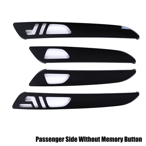 4pcs gloss black abs - gloss, interior