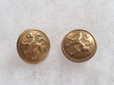 2 boutons militaire Belgique Belge militaria " 2,2 cm ".
