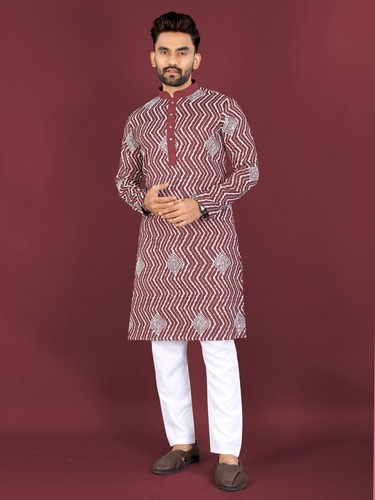 Punjabi kurta pyjama - kurta,