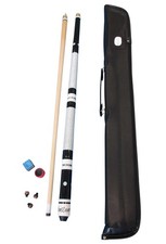 Set de queues de billard WinEver avec sac, craie, tondeuse et cuir de rechange