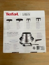 TEFAL INGENIO  Casseroles Poêles Induction Inox-L897AS04 Batterie Cuisine 10 Pcs