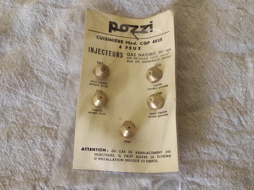 Pozzi injecteurs gaz naturel - pozzi, 5