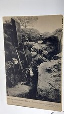 cpa grande guerre 14/18 périscope dans une tranchée de 1ere ligne