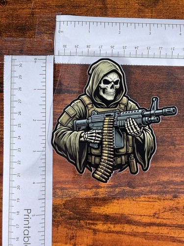 M249 saw decal sticker - saw,