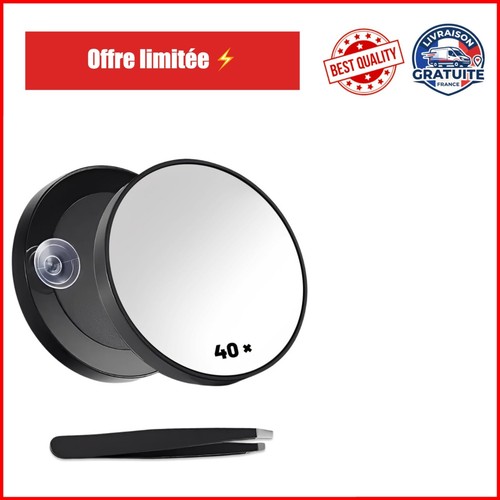 Miroir grossissant 40x - 40x, de