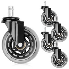 Roulettes caoutchouc 7.5 cm 11